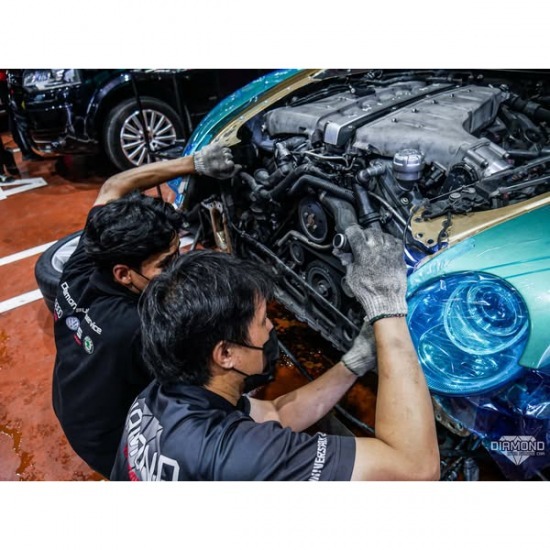 Bentley Continental GT 2011 - อู่ซ่อมรถยุโรป อู่ซ่อมสีตัวถังรถยุโรป Diamond Auto Service พระรามเก้า