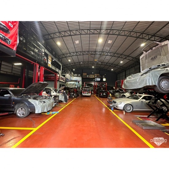 อู่ซ่อมเบนซ์ ใกล้ฉัน - อู่ซ่อมรถยุโรป อู่ซ่อมสีตัวถังรถยุโรป Diamond Auto Service พระรามเก้า